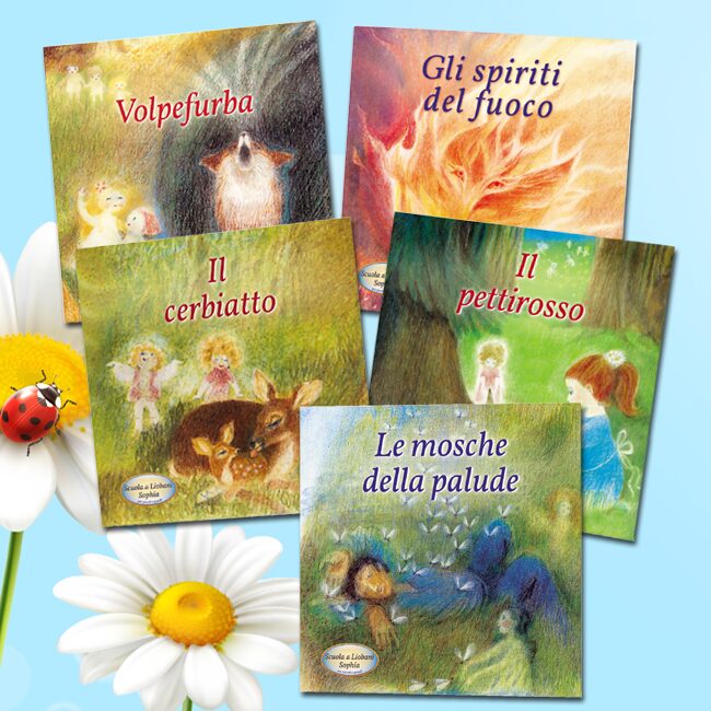 Pacchetto-offerta 5 libretti con fiabe di Liobanì
